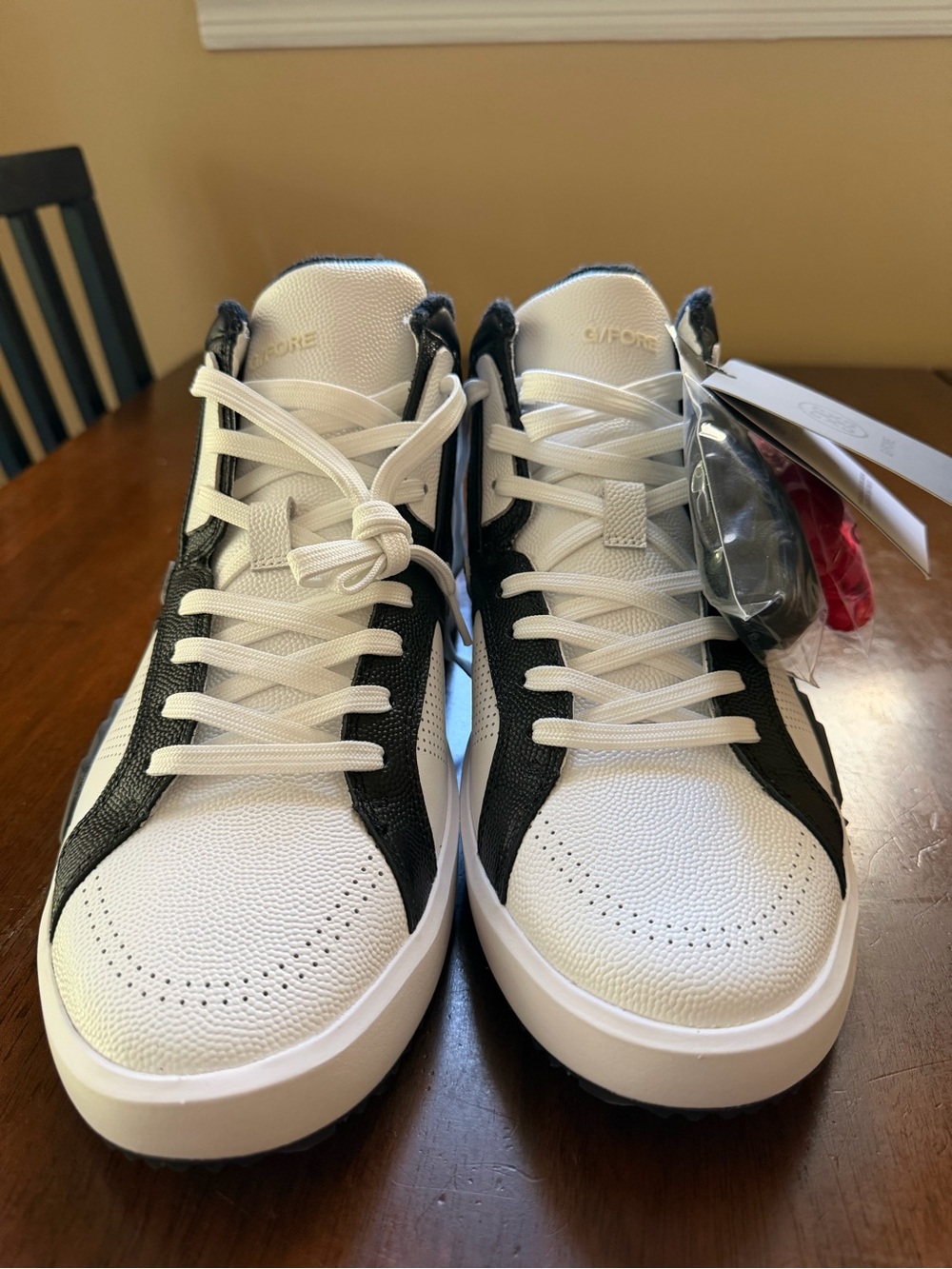 G/FORE G.112 Mid Top Golf Shoes Men’s Size 11 White/Black NEW With Tags
